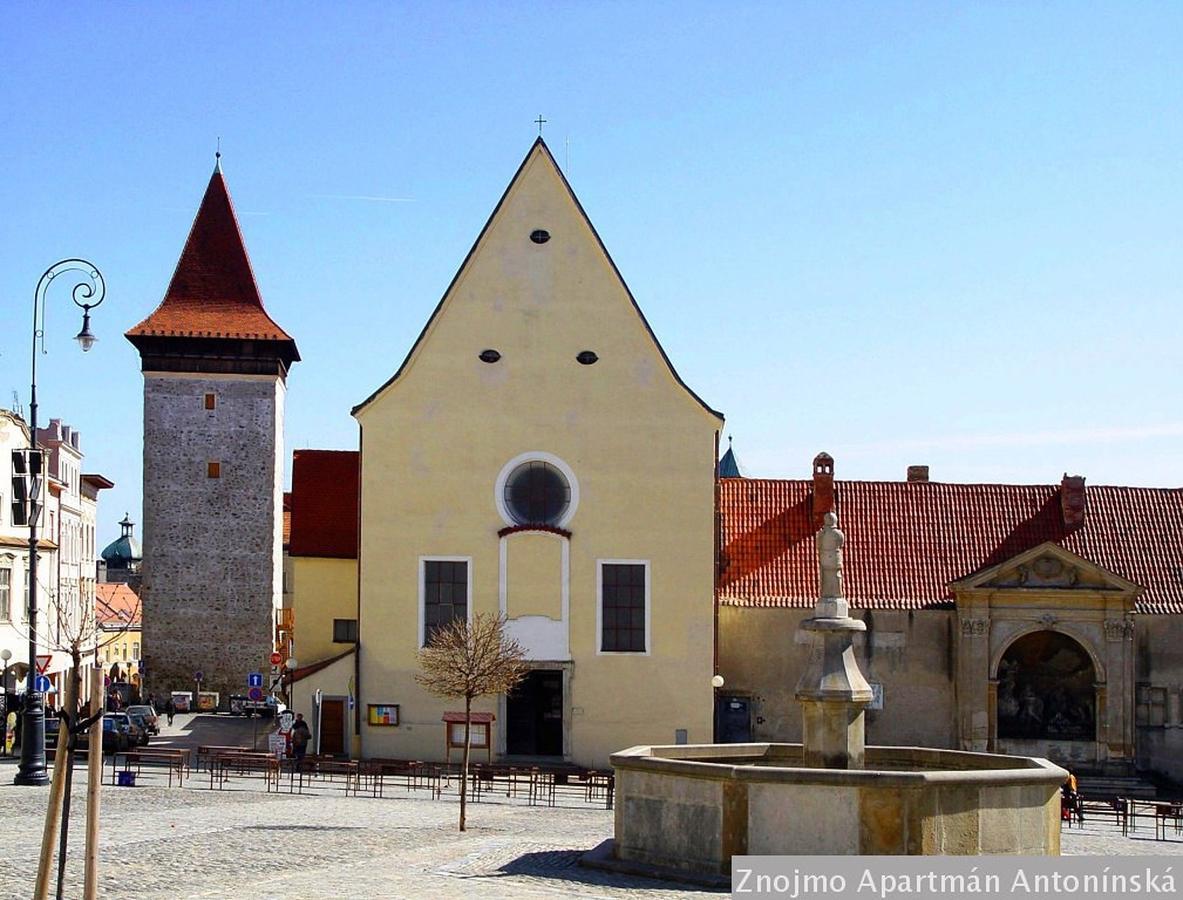 Apartmán Antonínská Znojmo Esterno foto